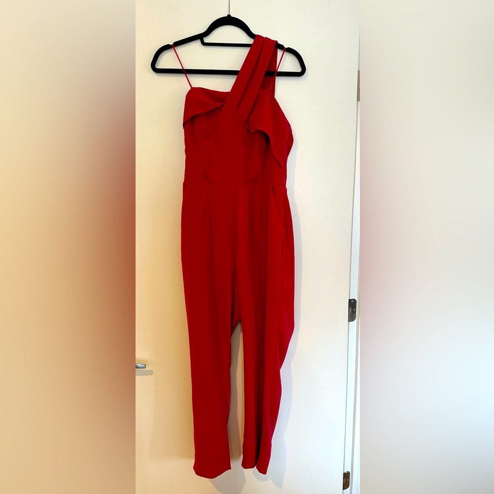 Adelyn Rae Fuschia Jumpsuit
